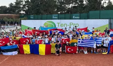 Corendon Tennis Club Kemer, Uluslararası TEN PRO – Turkish Bowl Tenis Turnuvası ile açıldı