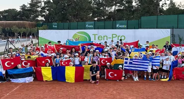 Corendon Tennis Club Kemer, Uluslararası TEN PRO – Turkish Bowl Tenis Turnuvası ile açıldı