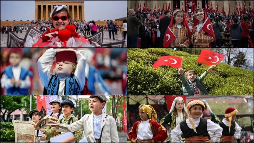 23 Nisan Ulusal Egemenlik ve Çocuk Bayramı kutlanıyor