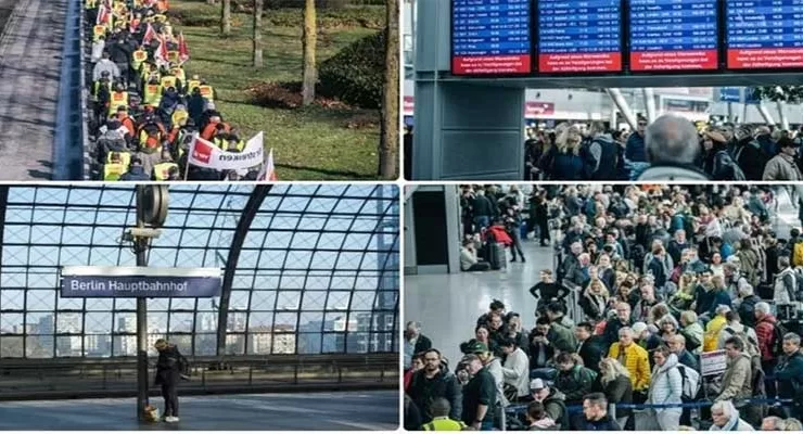 Almanya’da işveren ile sendika, havalimanı güvenlik görevlilerinin ücret artışında anlaştı