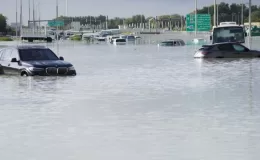 Dubai Havalimanı’nı sel bastı