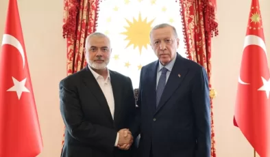 Erdoğan Hamas liderleri Haniye ve Meşal’le yaptığı görüşmede İran’ı eleştirdi