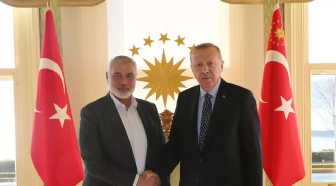 Erdoğan’ın Kuvayı Milliye’ye benzettiği Hamas’ın liderlerinden Haniye Türkiye’ye geliyor