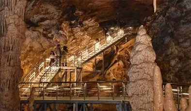 Karaca Mağarası’nda turizm sezonu başladı