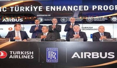 THY, Airbus ve Rolls-Royce işbirliğiyle geliştirilecek Stratejik Türkiye İlerleme Programı tanıtıldı