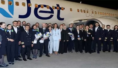 THY’nin yeni markası AJet ilk tanıtım uçuşunu Ankara’dan İstanbul’a yaptı
