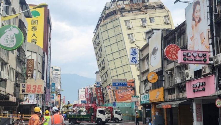 Tayvan’da bir günde 200’den fazla artçı sarsııntı meydana geldi