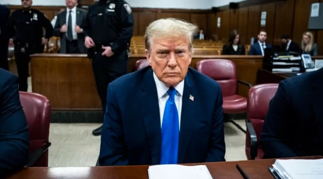 Trump’ın New York’ta devam eden “sus payı” davasında jüri seçimi tamamlanmak üzere