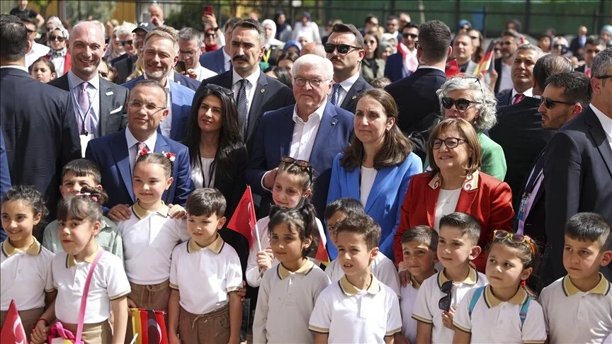 Steinmeier, dayanışma için Gaziantep’e geldiğini belirtti