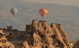 Türkiye’de geçen yıl 747 bini aşkın turist balonla uçtu
