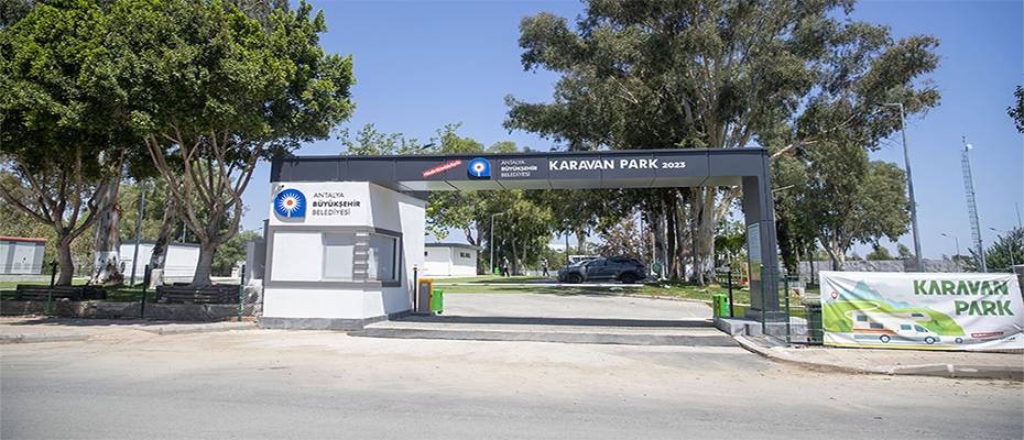 Antalya Karavan Park’ta hareketlilik sürüyor
