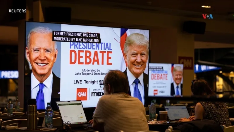 Trump ve Biden ilk kez karşı karşıya geliyor