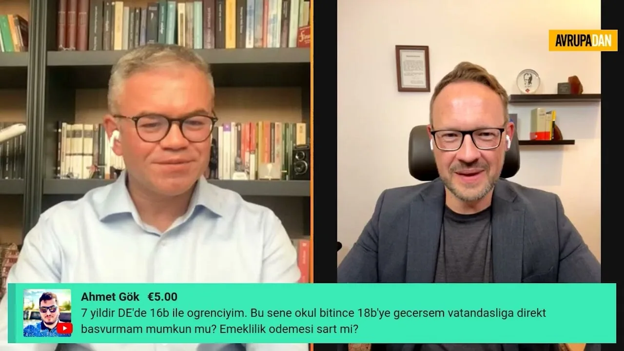 Almanya’da öğrencilik ve vatandaşlığa geçiş konusunda Dr. Martin Manzel’den kritik uyarılar