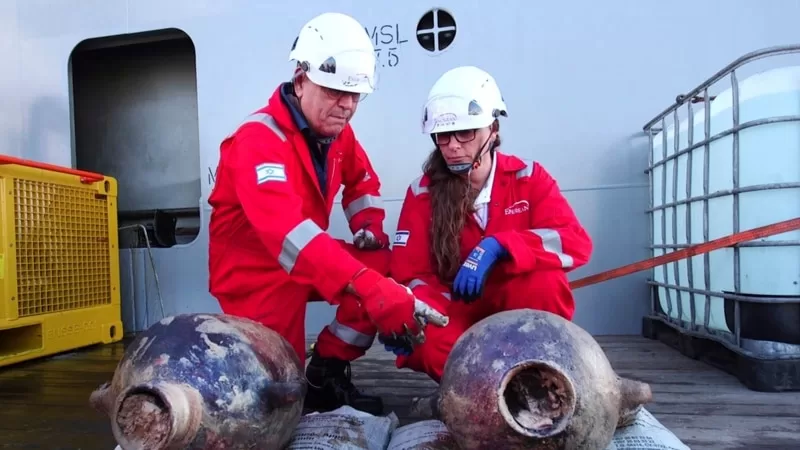 İsrail açıklarında doğalgaz sondajı sırasında 3300 yıllık batık gemi bulundu