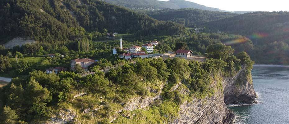 Üç tarafı deniz manzaralı Ginolu Kalesi, restorasyonun ardından ziyaretçilerini bekliyor