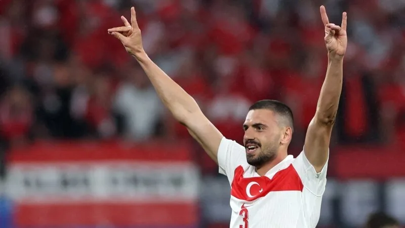 UEFA milli futbolcu Demiral’a iki maç ceza verdi: Almanya ile gerginlik sürüyor