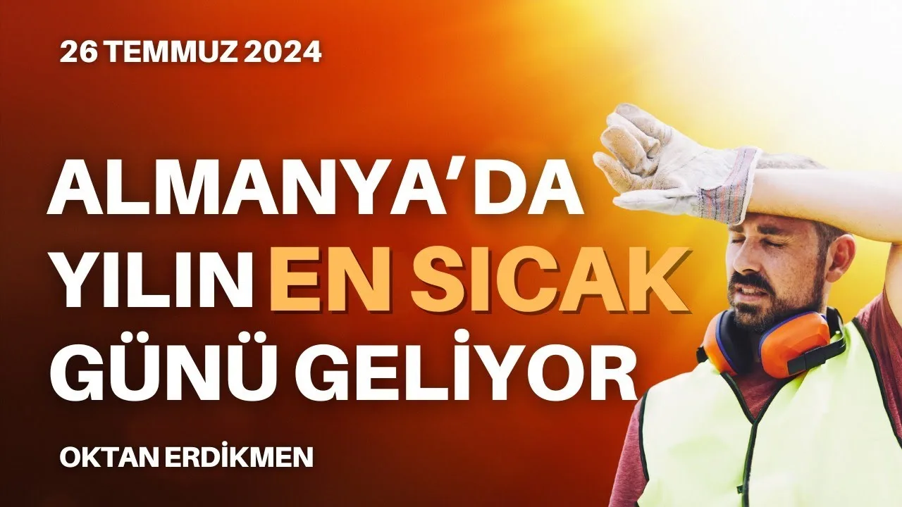 Almanya’da yılın en sıcak günü