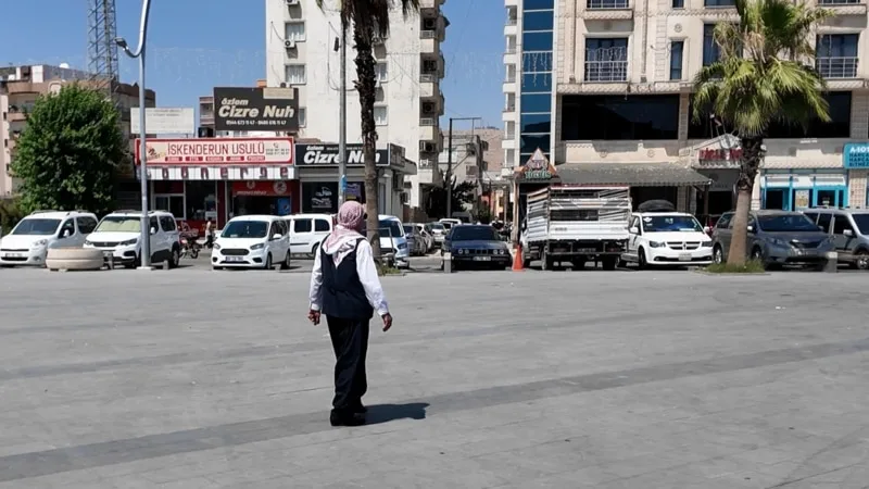 Cizre’de kepenkler aşırı sıcaklar yüzünden kapandı