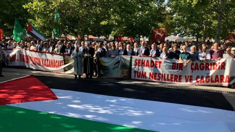 Hamas lideri Haniye suikastı Türkiye’de protesto edildi 