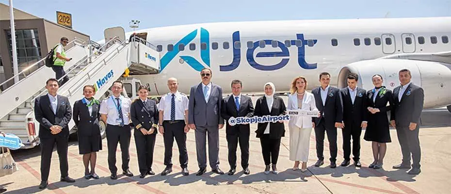 AJet, Üsküp uçuşlarına başladı – Tourexpi, sizler için turizmde olup bitenleri takip ediyor!
