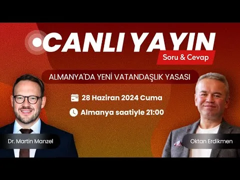 ALMANYA’DA YENİ VATANDAŞLIK YASASI