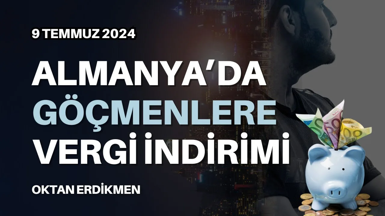 Almanya’da göçmenlere vergi indirimi