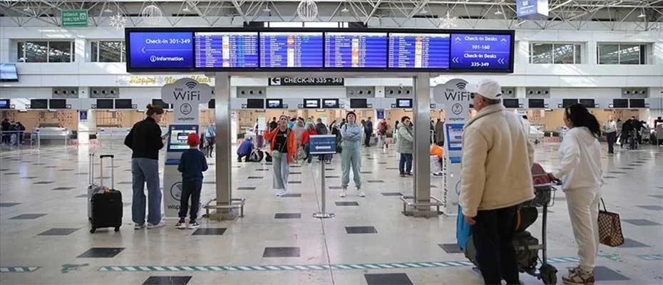 Antalya Havalimanı, 209 bin 540 yolcuyla rekor tazeledi