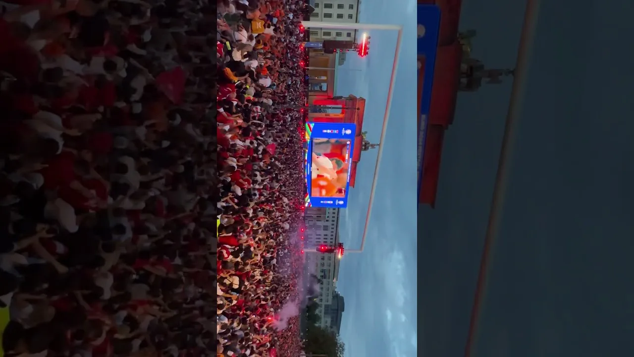 Berlin Brandenburger Tor Türkiye ~ Hollanda Karşılaşması