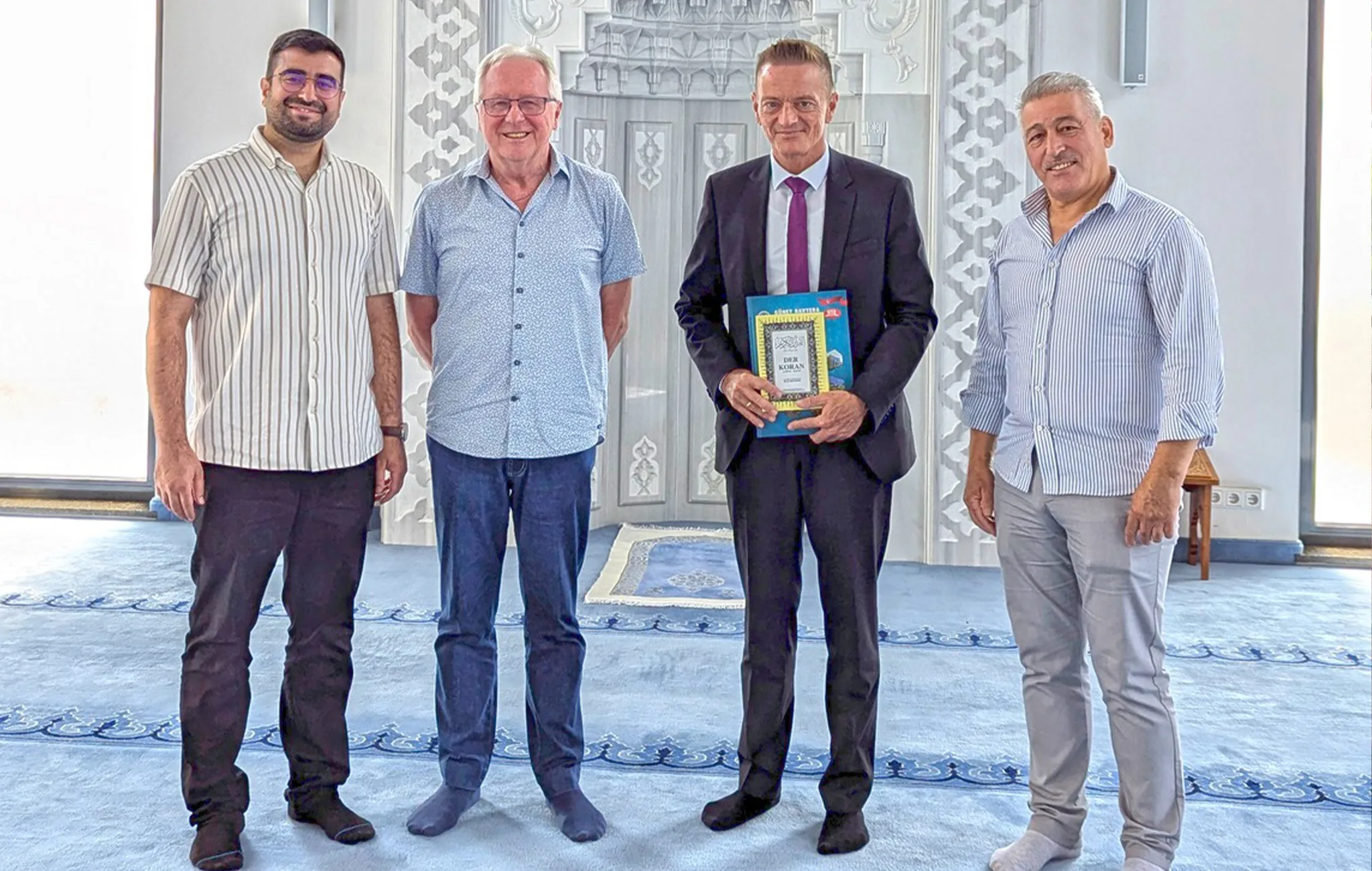 Eyalet hükümetinden Pfaffenhofen DİTİB Camii’ne ziyaret