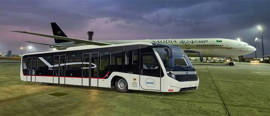Yerli apron otobüsü Suudi Arabistan’a ihraç edildi