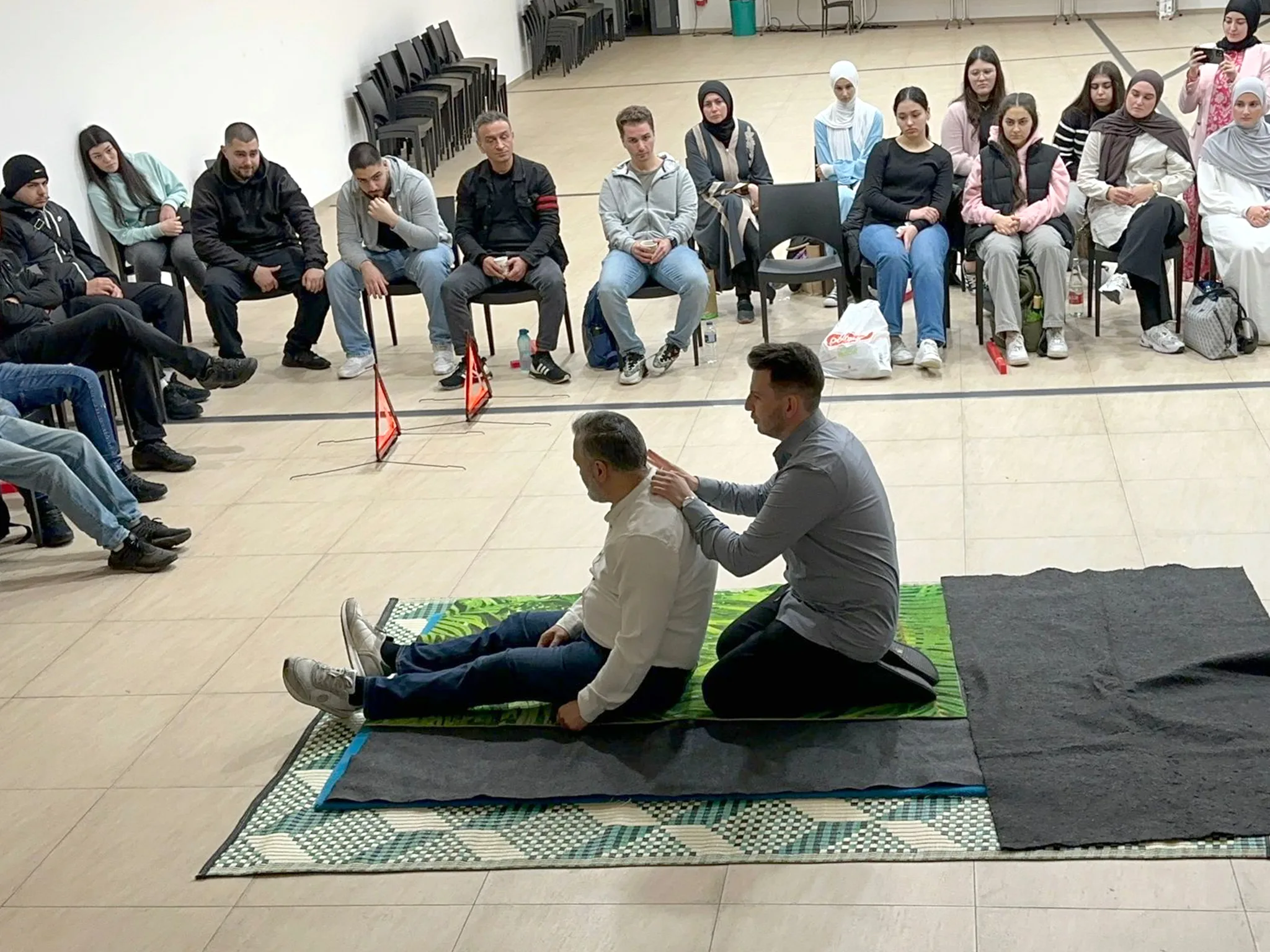 DİTİB gençleri ilkyardım eğitimi aldı