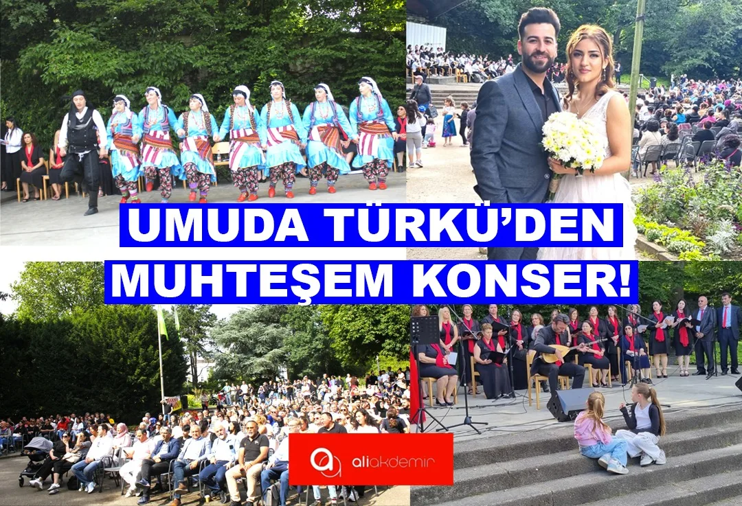 UMUDA TÜRKÜ’DEN MUHTEŞEM KONSER!