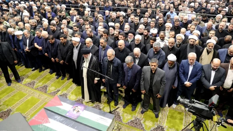 İran, suikasta uğrayan Hamas lideri için cenaze töreni düzenledi