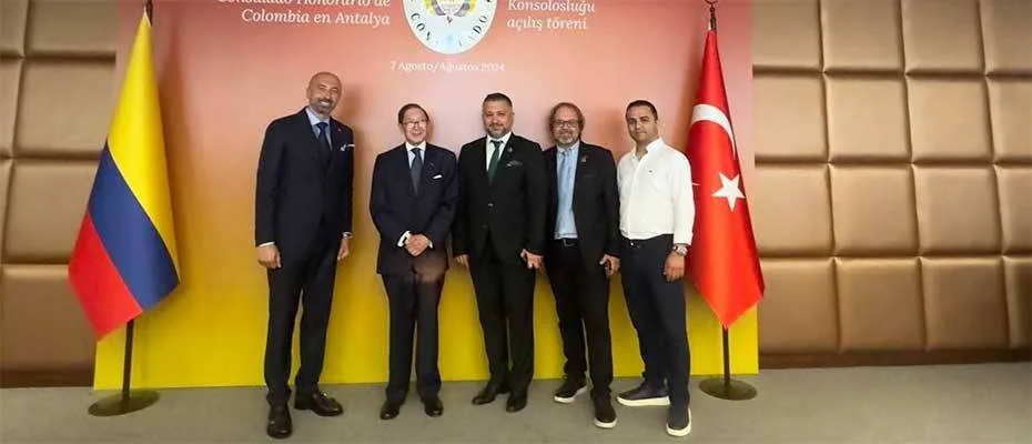 Melih Beken Kolombiya Antalya Fahri Konsolosu oldu