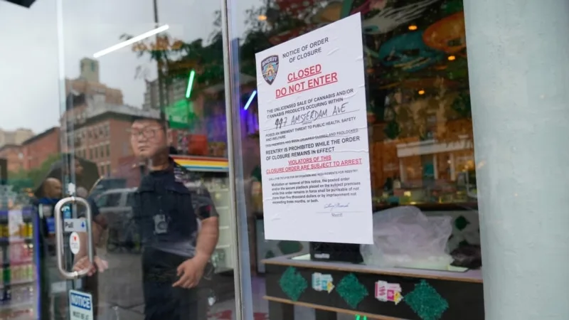 New York’ta yasa dışı marihuana satışı yapan bin dükkâna kilit vuruldu