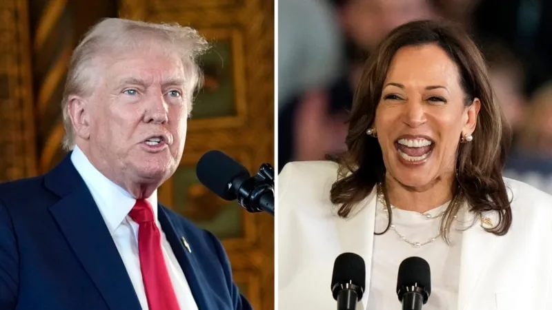 Harris pozitif kampanya yürütürken Trump kötümser bir tablo çiziyor