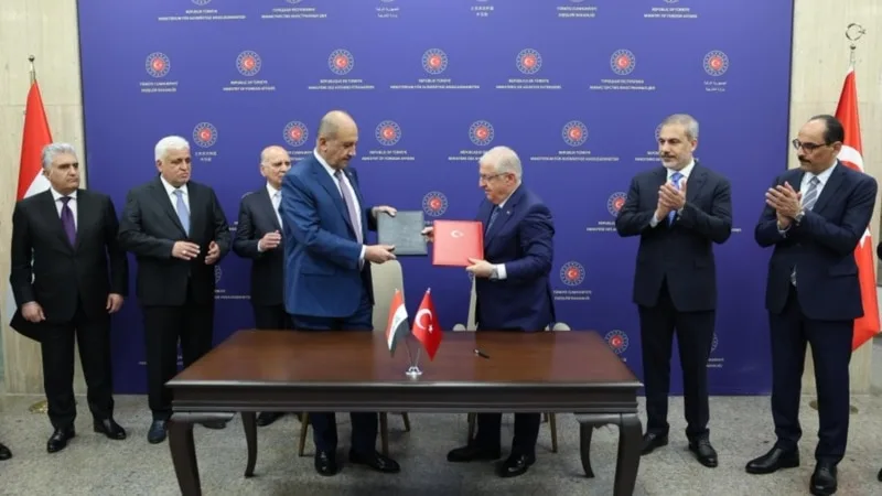 Türkiye ile Irak arasında askeri işbirliği mutabakatı imzalandı