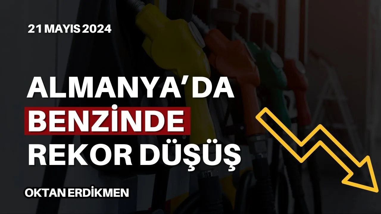 Almanya’da benzin ve dizelde rekor düşüş