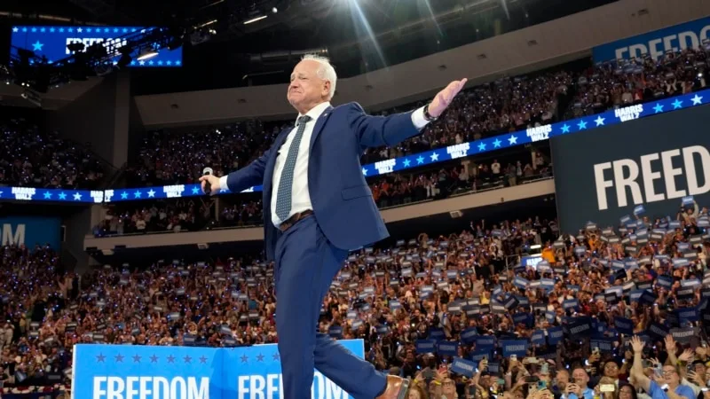 Walz Başkan Yardımcısı adaylığını kabul edecek, Pelosi ve Bill Clinton konuşacak