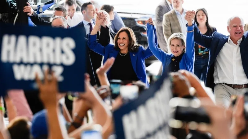 Kamala Harris, seçim kampanyası için 540 milyon dolar topladı