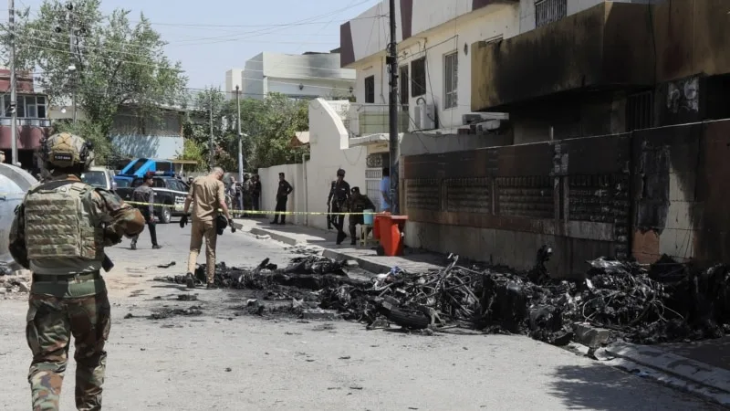 Irak hava savunması Kerkük semalarında Türkiye’ye ait bir insansız hava aracını düşürdü