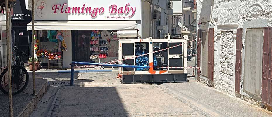 Foça´da elektriksiz yaz