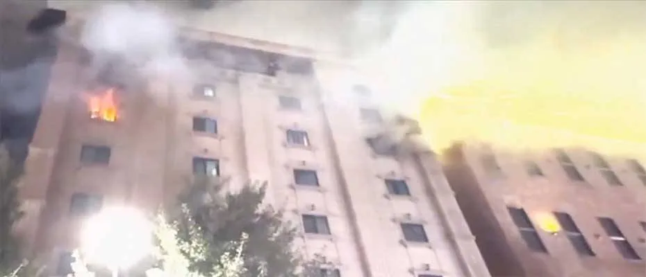 Otel yangınında ölü sayısı 7’ye yükseldi