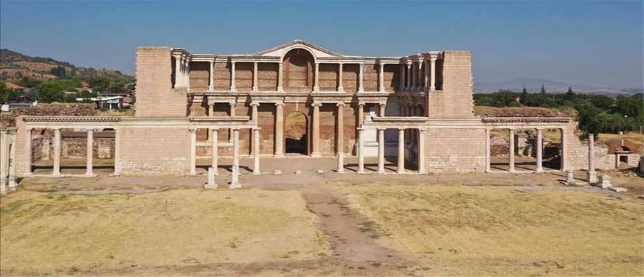 Sardes Antik Kenti’ndeki surun ihtişamı kazıyla ortaya çıkarılıyor