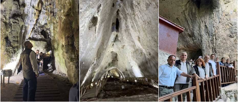 Sinop’ta İnaltı Mağarası turizme kazandırılıyor