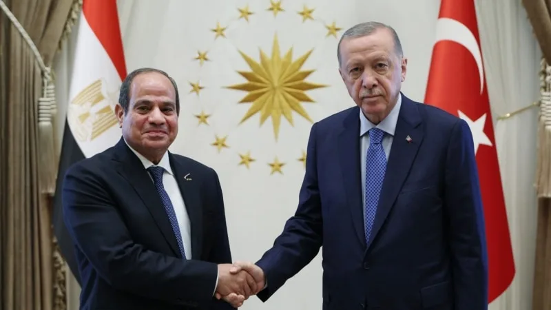 Mısır Cumhurbaşkanı Abdülfettah El Sisi Ankara’da