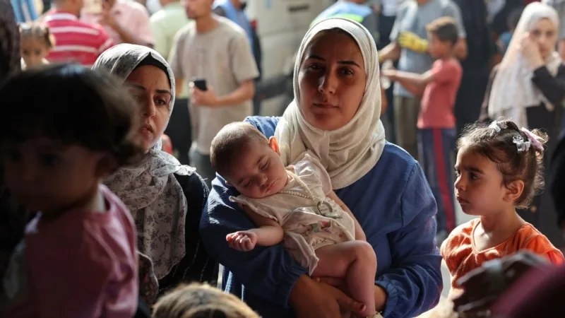 Gazze’de savaş devam ederken çocuk felci aşılama kampanyasının ikinci aşamasına geçildi
