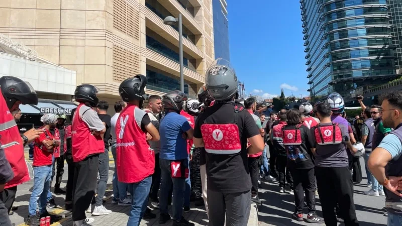 Yemeksepeti kuryeleri Cuma günü greve gidiyor