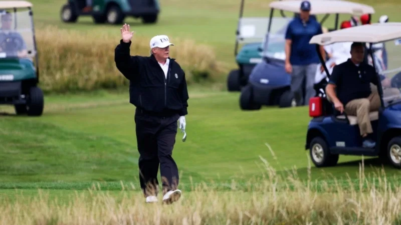 Trump’a Florida golf oynarken suikast girişimi; yara almadan kurtuldu