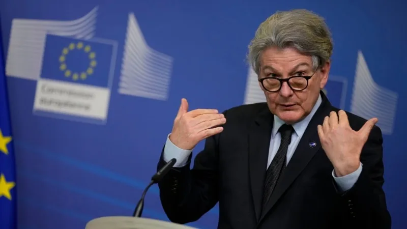 AB Komisyonu’nun Fransız Komiseri Thierry Breton istifa etti